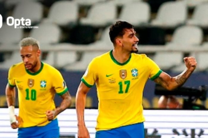 Gelandang buangan AC Milan, Lucas Paqueta, mulai rajin mencetak gol untuk timnas Brasil usai membawa Tim Samba menembus final Copa America 2021.