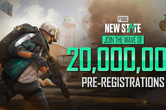 PUBG New State managed to collect a total of 20 million early registrants