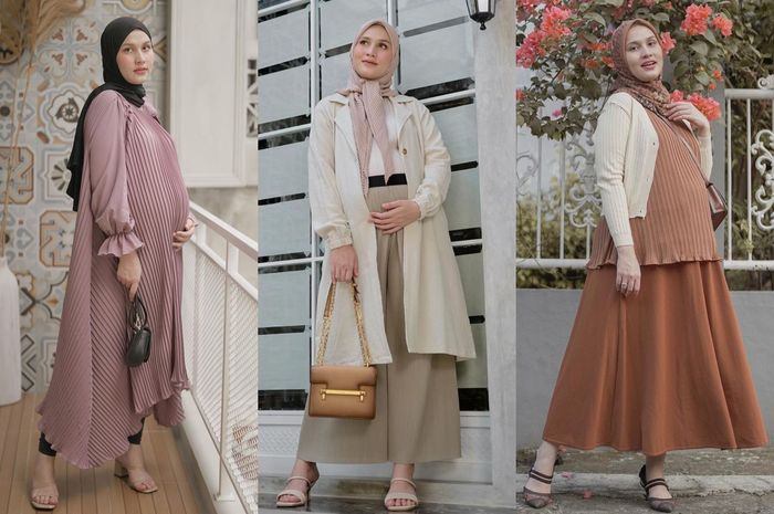 style hijab ibu hamil