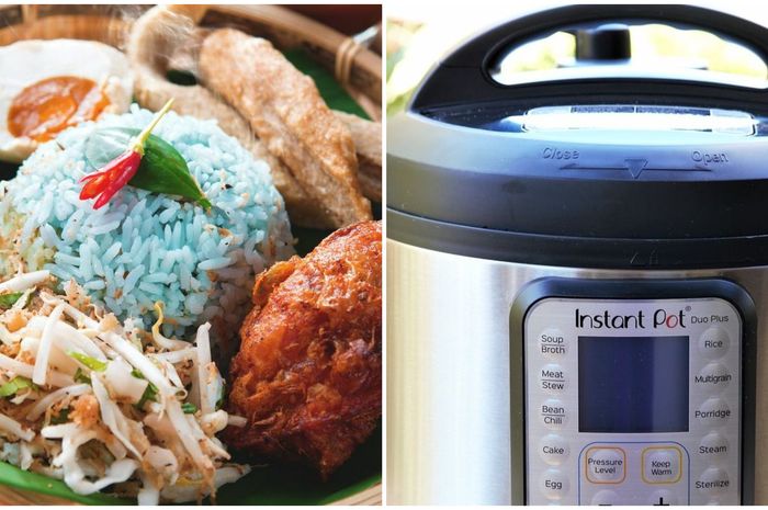 Nasi Uduk Santan Kara di Rice Cooker