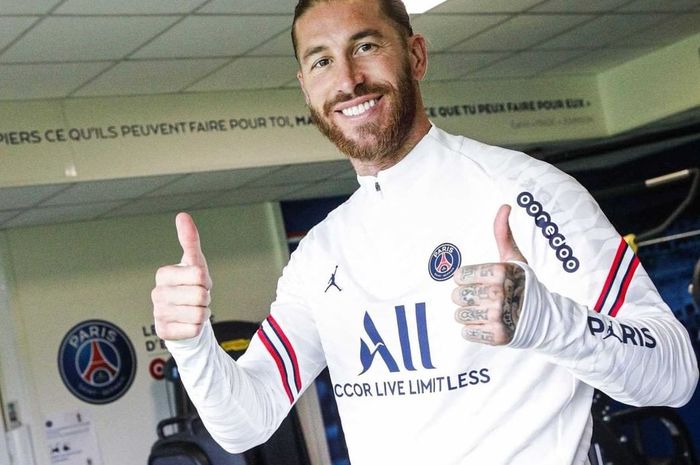 Sergio Ramos sambut datangnya Lionel Messi di PSG.