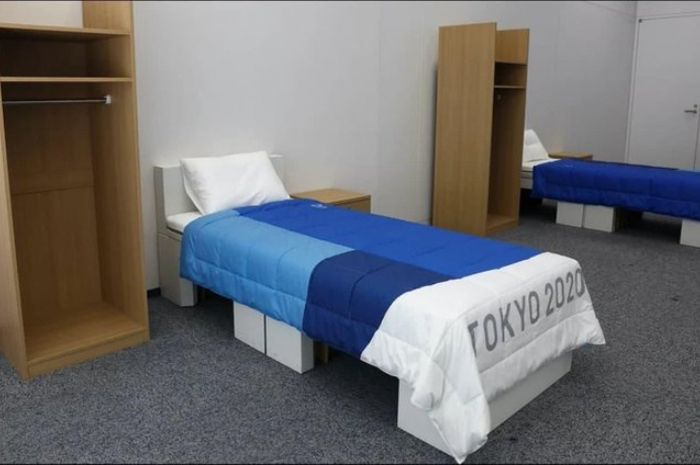 Tempat tidur di Olimpiade Tokyo 2020