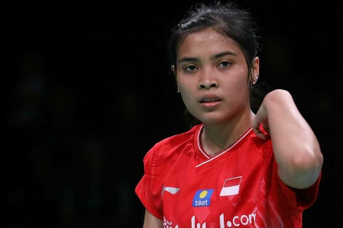 Gregoria Mariska&nbsp;Tunjung berhasil masuk babak 16 besar bulu tangkis Olimpiade Tokyo 2020