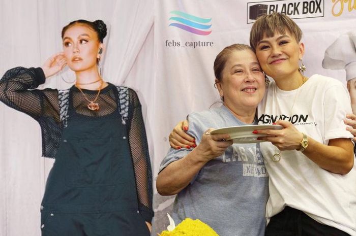 Agnez Mo bersama sang bunda
