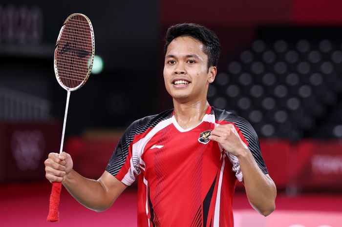 Anthony Ginting sukses mengalahkan Kevin Cordon dalam perebutan medali perunggu tunggal putra pada Olimpiade 2020.