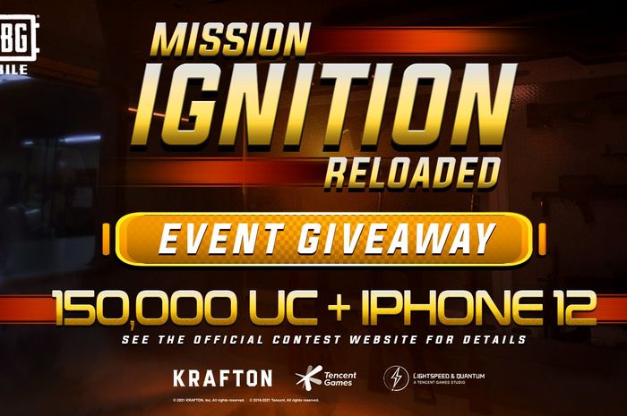 PUBG Mobile presents the Mission Ignition Reloaded event and brings attractive giveaway prizes!