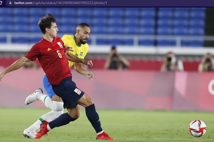 Timnas U-23 Brasil membutuhkan waktu 120 menit untuk menaklukkan timnas U-23 Spanyol dan mempertahankan gelar juara di ajang Olimpiade. 