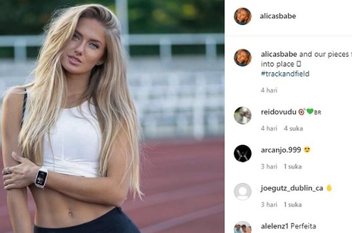 Alica Schmidt, atlet atletik Jerman di Olimpiade Tokyo 2020, salah satu atlet berparas cantik.