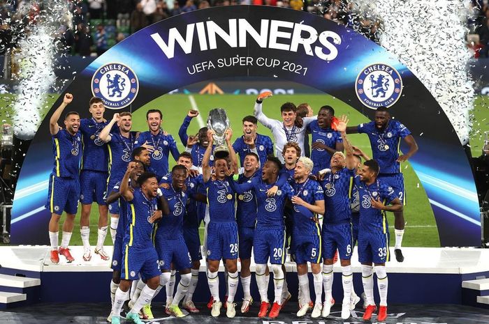 Chelsea berhasil menjadi kampiun UEFA Super Cup 2021/22.