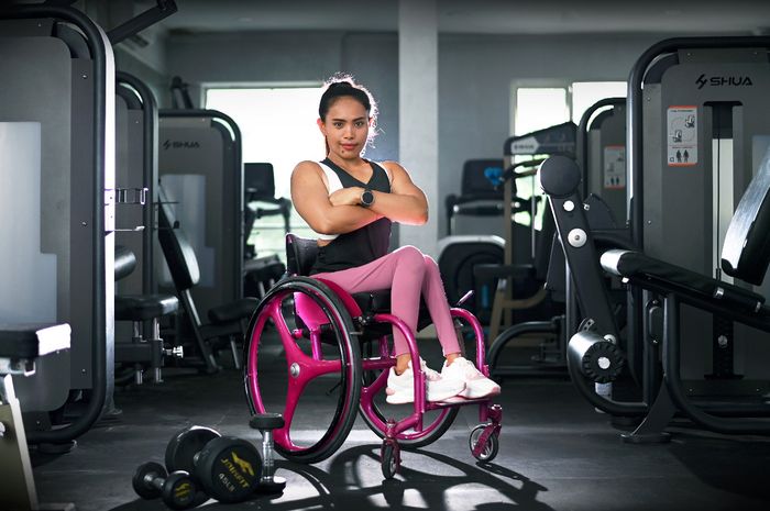 Atlet Paralimpiade Angkat Berat Putri Indonesia, Ni Nengah Wdiasih.
