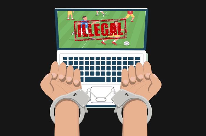 Ilustrasi Streaming Ilegal