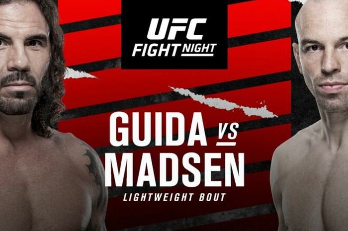 Clay Guida vs Mark Madsen di UFC Vegas 34.