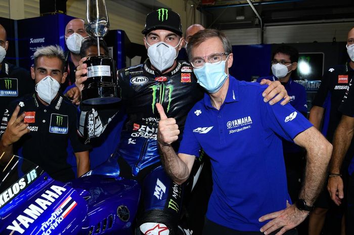 Resmi bercerai lebih cepat, Bos Yamaha, Lin Jarvis membongkar rahasia kelemahan dari mantan pembalapnya, Maverick Vinales.