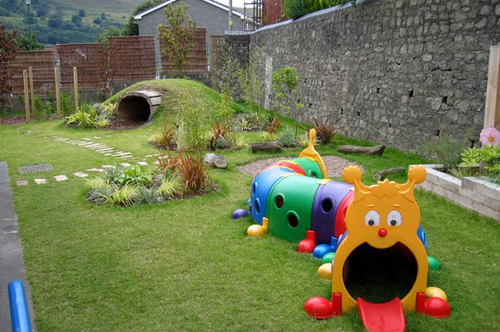 Cara Mudah Ciptakan Taman Bermain Anak di Area Belakang Rumah - iDEA