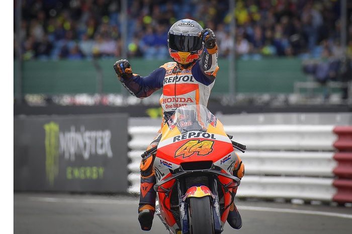 Jadwal Race MotoGP Inggris 2021 hari ini, rekan Marc Marquez di Repsol Honda, Pol Espargaro start paling depan.