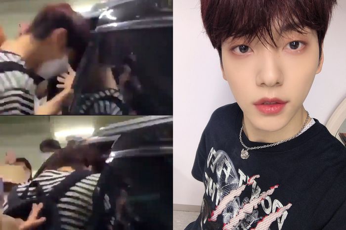 Kepala Soobin TXT membentur mobil akibat dikerumuni para stalker atau sasaeng
