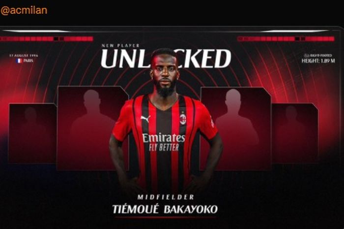Sudah anggap AC Milan seperti rumah, Tiemoue Bakayoko mengakui dirinya ingin menetap lebih lama di Rossoneri.