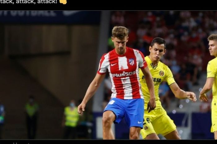 Atletico Madrid berduel dengan Villarreal di pekan ketiga Liga Spanyol 2021-2022