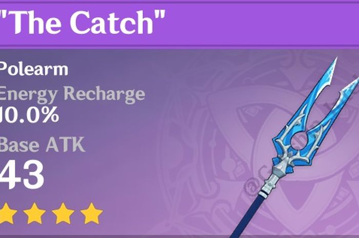 Weapon The Catch polearm