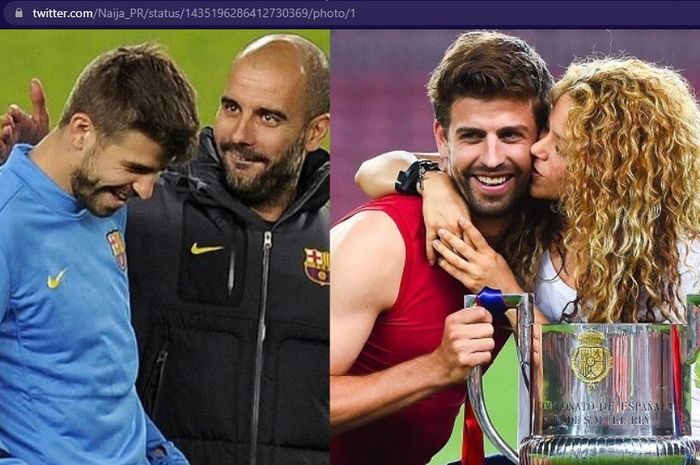 Bek Barcelona, Gerard Pique, secara terang-terangan mengakui bahwa dirinya menderita dilatih Pep Guardiola usai mulai berkencan dengan Shakira. 