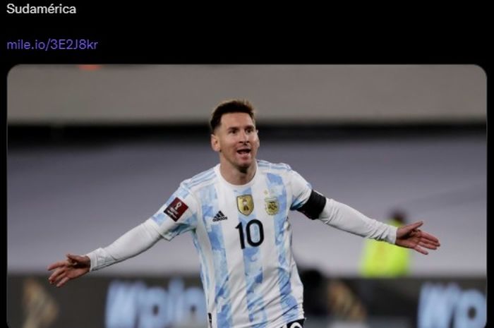 Kapten timnas Argentina, Lionel Messi