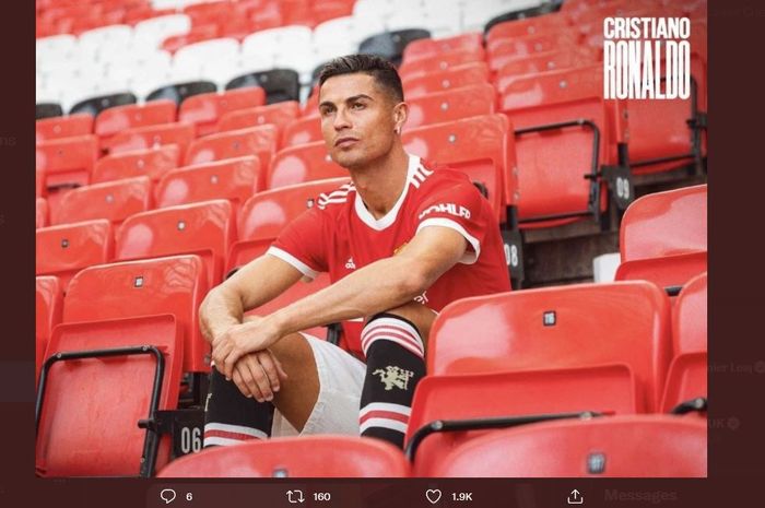 Cristiano Ronaldo kembali gabung Manchester United di musim 2021-2022.