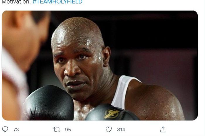 Mantan petinju kelas berat, Evander Holyfield