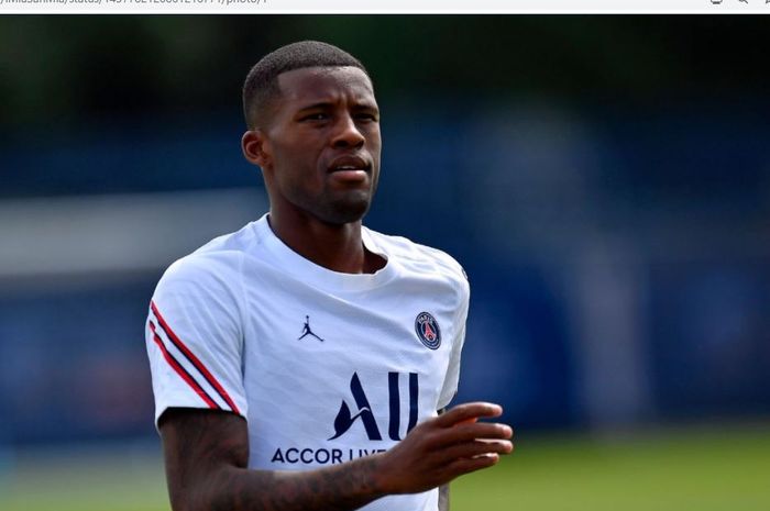 Gelandang Paris Saint-Germain, Georginio Wijnaldum.