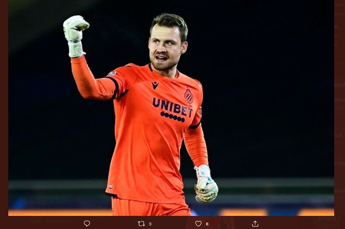 Kiper Club Brugge, Simon Mignolet.