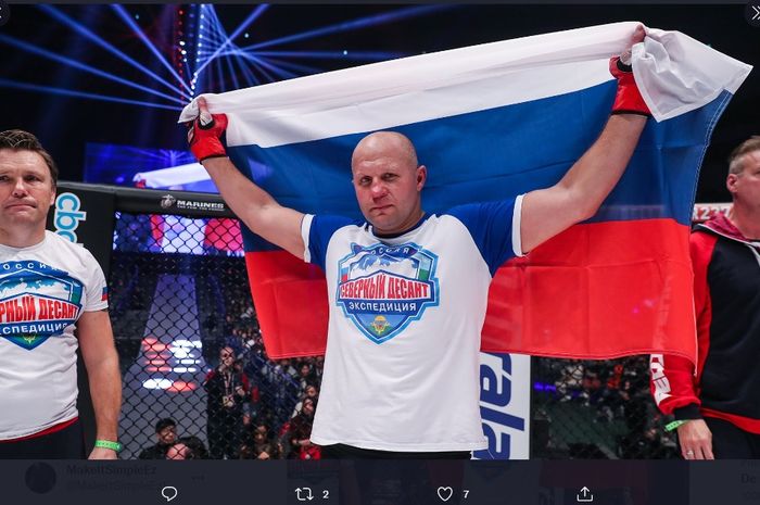 Legenda MMA Rusia dan petarung Bellator, Fedor Emelianenko