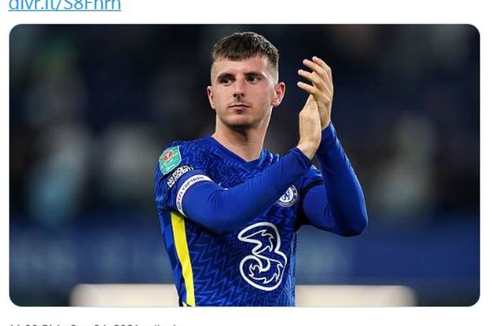 Bintang Chelsea yang masuk nominasi Ballon d'Or 2021, Mason Mount, menertawakan peluangnya untuk meraih penghargaan tersebut. 