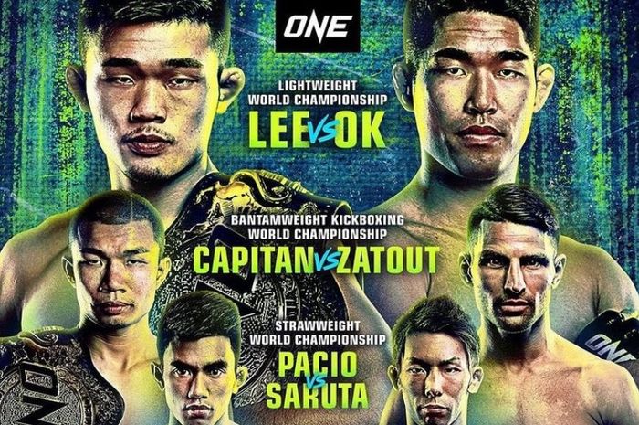 ONE Championship: Revolution digelar pada Jumat (24/9/2021) di Singapura.