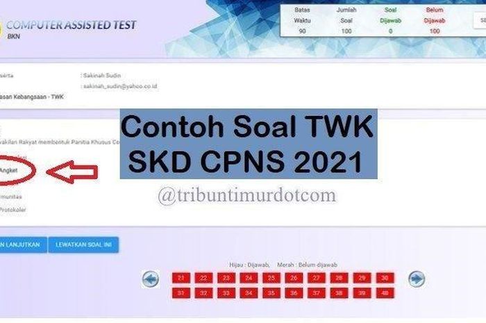 Bank Soal Cpns 2021 Inilah 30 Latihan Soal Twk Lengkap Dengan Kunci Jawaban Sering Keluar Saat Ujian Skd Semua Halaman Grid Hot