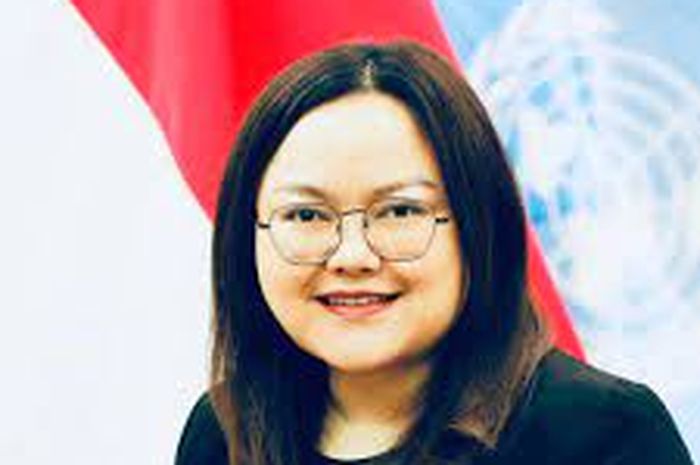 sikap tegas <a href='https://manado.tribunnews.com/tag/sindy-nur-fitri' title='Sindy Nur Fitri'>Sindy Nur Fitri</a>, diplomat muda RI yang bikin <a href='https://manado.tribunnews.com/tag/perdana-menteri' title='Perdana Menteri'>Perdana Menteri</a> (PM) <a href='https://manado.tribunnews.com/tag/republik-vanuatu' title='Republik Vanuatu'>Republik Vanuatu</a> kicep di sidang umum <a href='https://manado.tribunnews.com/tag/pbb' title='PBB'>PBB</a> menjadi perbincangan.