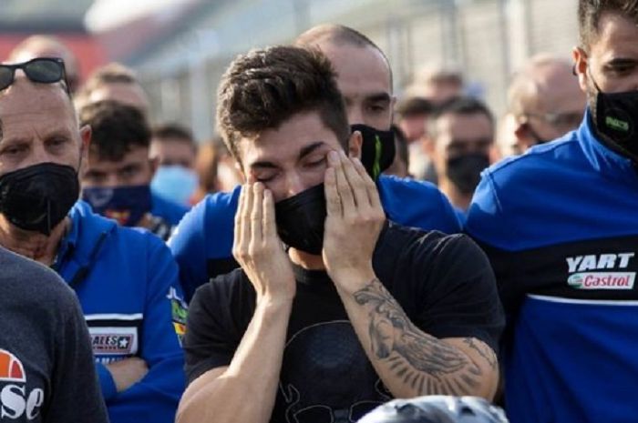Jelang MotoGP Amerika 2021, Maverick Vinales bikin postingan mengharukan untuk sepupunya yang meninggal pada race 1 WorldSSP300 Jerez 2021.