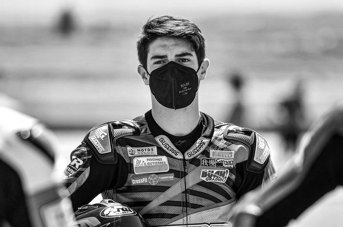 Dean Berta Vinales, sepupu Maverick Vinales yang meninggal dunia di sirkuit Jerez di ajang WSSP 300 (26/9).