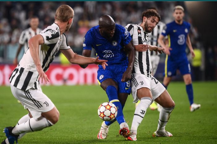 Juventus sukses membuat penyerang Chelsea, Romelu Lukaku, mati kutu pada matchday kedua Grup B Liga Champions 2021-2022.