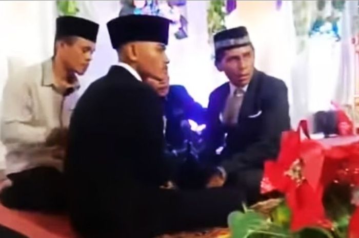 Tragedi mempelai pria ditendang oleh calon mertua