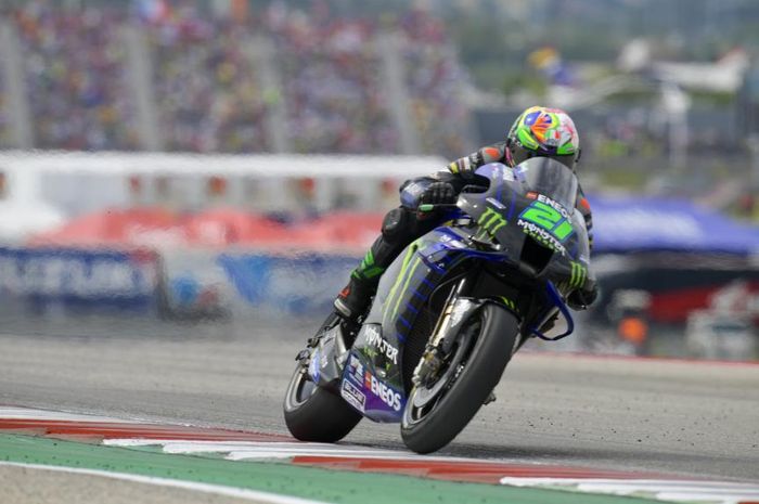 Pembalap Mosnter Energy Yamaha, Franco Morbidelli.