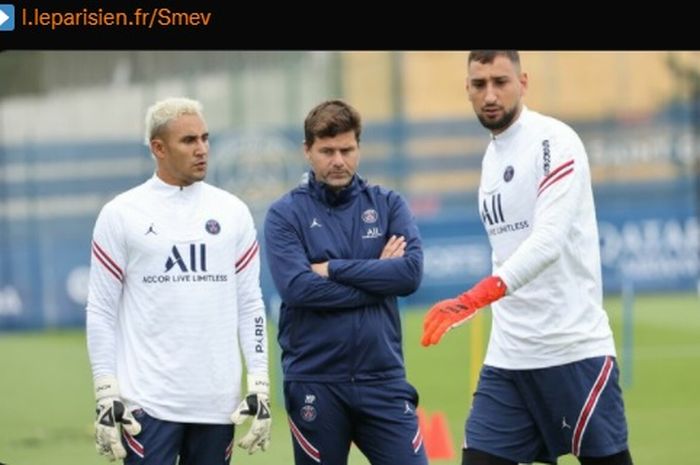 Pelatih timnas Italia, Roberto Mancini, mengatakan bahwa ia merasa aneh Gianluigi Donnarumma tak bermain secara reguler di Paris Saint-Germain.