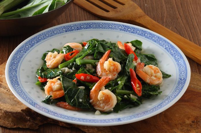 Resep Kailan Tumis Udang Si Menu Pelengkap Primadona Keluarga Di Rumah Semua Halaman Sajian Sedap