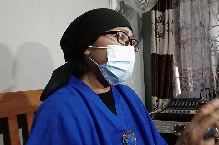 Hetty Sunjaya saat ditemui Grid.ID di kawasan Kramat Jati, Jakarta Timur, Sabtu (9/10/2021).