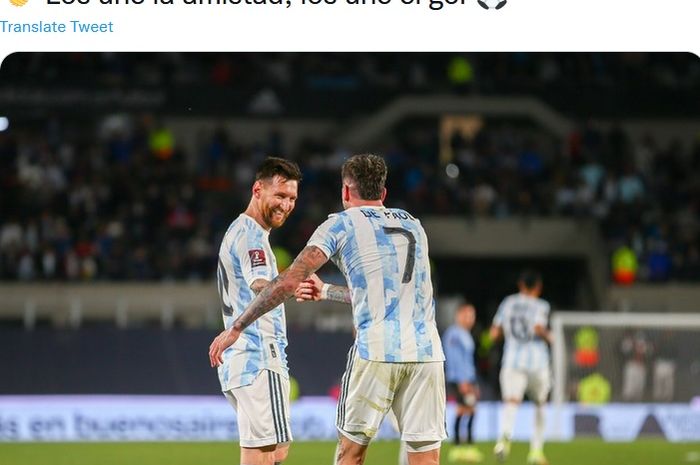 Pemain Timnas Argentina, Lionel Messi.