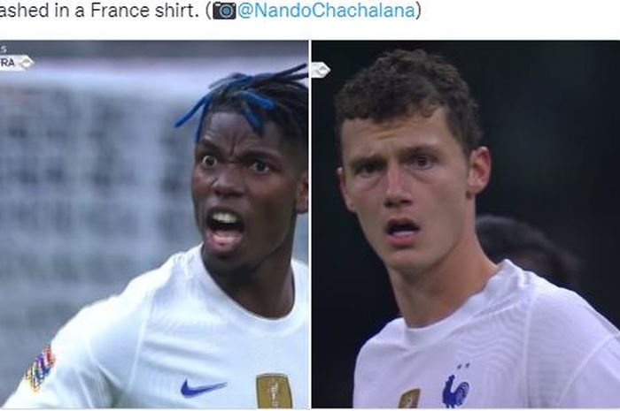 Dua bintang timnas Prancis, Paul Pogba dan Benjamin Pavard lagi-lagi terlibat cekcok hingga harus ditenangkan oleh pelatih Didier Deschamps.