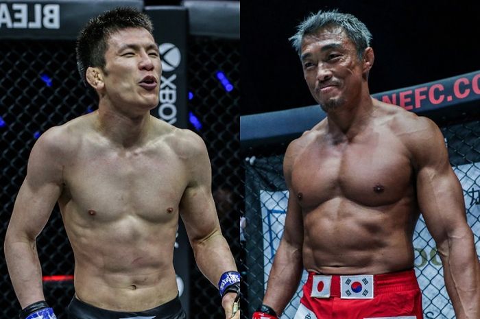 Dua jagoan MMA dari ajang ONE Championship, Shinya Aoki dan Yoshihiro Akiyama.