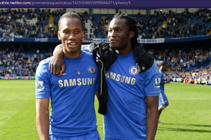 Didier Drogba dinilai menjadi alasan Romelu Lukaku gagal bersinar pada periode pertamanya di Chelsea.