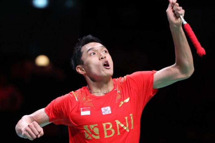 Tunggal putra Indonesia Jonatan Christie tampil luar biasa di final Piala Thomas.