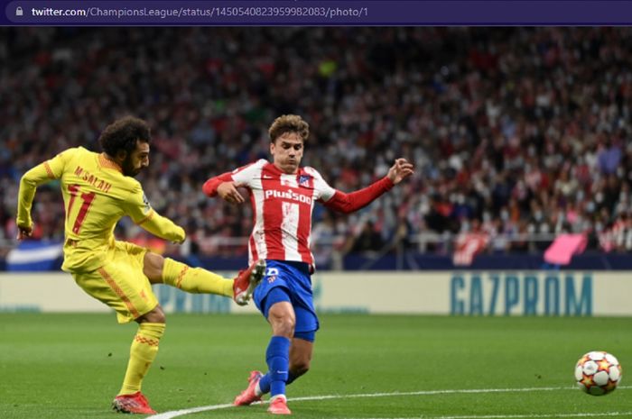 Liverpool membuat Atletico Madrid jelu alias kesal karena terpaksa menelan kekalahan usai Antoine Griezmann diusir wasit gara-gara 'tendangan kungfu'.