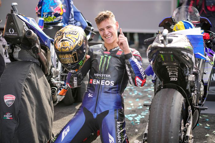 Fabio Quartararo juara dunia MotoGP 2021.
