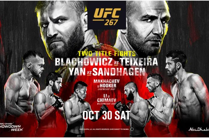 Poster UFC 267.